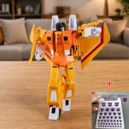 New Anime SS86 G1 Thundercracker Figure KO Transformation Starscream Skywarp Action Figures Collection Model Toy Gift For Fans