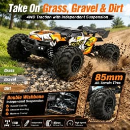 Wltoys 16101Pro 16102Pro Rc Car 4X4 70Km/H High Speed Brushless Motor Rc Monster Truck Metal Transmission Esc Ipx4 Off-Road 2.4g Remote Control Car Professional Racing Cars Toy for Adults