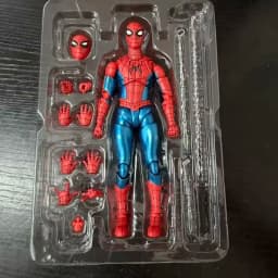 In Stock Shf Spider Man Brand New Day Peter Parker New Red And Blue Suit Gk Action Figure Desktop Decoration Toys Gifts For Fans