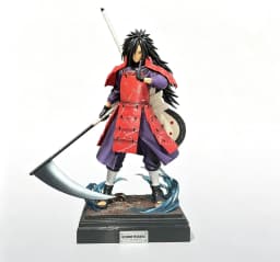 Actual Shot Naruto Shippuden Armored Edo Tensei Uchiha Madara GK Statue Trendy Toy Ornament Gift