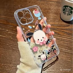 3D bow cartoon cat mobile phone case suitable for iPhone 17 Promax women's iPhone 16 mirror 15 Pro 14 transparent protective cas