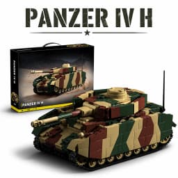 1:28 Heavy Tank Building Toys Armored Vehicle MOC Blocks Sets With Soldier Figures Creative Toys Brick Holiday Gifts 1600+pcs
