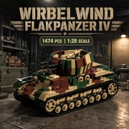 1:28 Heavy Tank Building Toys Armored Vehicle MOC Blocks Sets With Soldier Figures Creative Toys Brick Holiday Gifts 1600+pcs