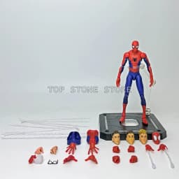 13cm Sentinel Miles Morales Action Figure Model Toys PVC Collection Sv Action Spider Brand New Day Figures