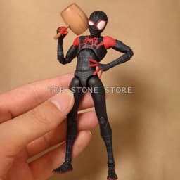 13cm Sentinel Miles Morales Action Figure Model Toys PVC Collection Sv Action Spider Brand New Day Figures