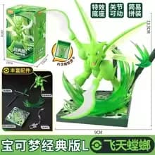 BLOKEES Pokémon Ceruledge Greninja Action Figure Collectible Peripheral Movable Joints Model Assembled Toys Birthday Gifts