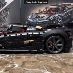 S S 2026 Model V8 Racing Car Supercar Hypercar Christmas Toy Gifts Moc Technical Vehicles Building Blocks 4104pcs Family Decor