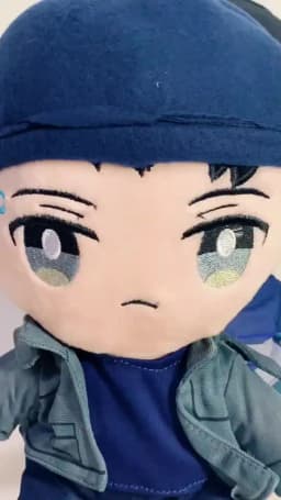 28cm Detroit Become Human Plush Doll Toys for Kids Connor RK800 Plush Doll Toys Game Cosplay Doll