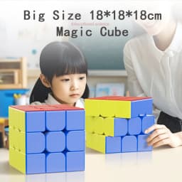 Big Size Magic Cube 18x18x18cm Super Big 3x3 Magic Cubes 3x3x3 Magic Cubes Professional Speed Cube Toys For Kids