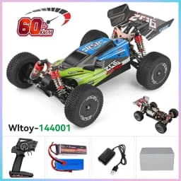 WLtoys 144010 144001 75KM/H 2.4G RC Car Brushless 4WD Electric High Speed Off-Road Remote Control Drift Toys for Children Racing