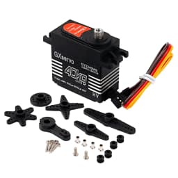 1pcs/2pcs 40kg Servo RC IP65 Waterproof 180/270 Degree Digital Servo for 1:8 1:10 TRX6 Scx10 RC Crawler Car Robot