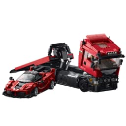 Technical Blocks Truck Sets Trailer Cars Transport Vehicle Creative MOC Building Toys Birthday Gifts Adult 1728Pcs Bricks Model