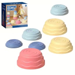 5Pcs/set Balance Stepping Stones Toys Kids Trampling Stone Montessori Toys Tactile Sensing Sports Toys Kids Indoor Outdoor Play