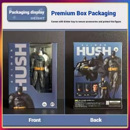 In Stock CT Toys Batman Hush Blue Version Mafex 105 Black Version Dc Bat Man Anime Action Figure Figurine Model Statue Toys Gift