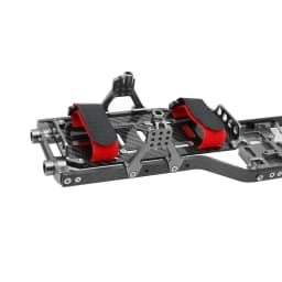 1/10 RC Crawler Carbon Fiber Girder 4MM CNC Metal Car Chassis Frame Body Kit Parts For Axial SCX10 II Rock Off Road Truck
