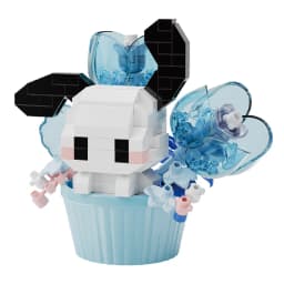 Sanrio Anime Building Blocks Kawaii Hello Kitty Kuromi MyMelody Cinnamoroll Diamond Building Blocks Doll Toy Kids Birthday Gift