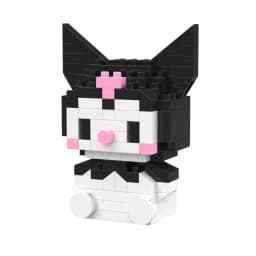 Sanrio Anime Building Blocks Kawaii Hello Kitty Kuromi MyMelody Cinnamoroll Diamond Building Blocks Doll Toy Kids Birthday Gift