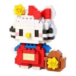 Sanrio Anime Building Blocks Kawaii Hello Kitty Kuromi MyMelody Cinnamoroll Diamond Building Blocks Doll Toy Kids Birthday Gift