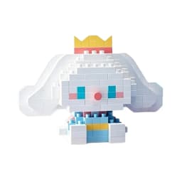 Sanrio Anime Building Blocks Kawaii Hello Kitty Kuromi MyMelody Cinnamoroll Diamond Building Blocks Doll Toy Kids Birthday Gift