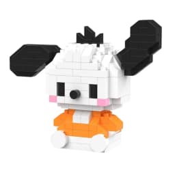 Sanrio Anime Building Blocks Kawaii Hello Kitty Kuromi MyMelody Cinnamoroll Diamond Building Blocks Doll Toy Kids Birthday Gift