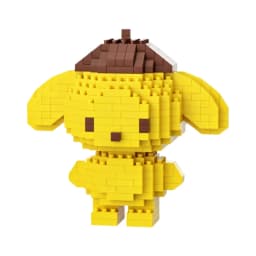 Sanrio Anime Building Blocks Kawaii Hello Kitty Kuromi MyMelody Cinnamoroll Diamond Building Blocks Doll Toy Kids Birthday Gift