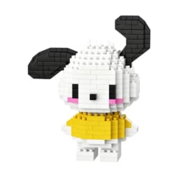 Sanrio Anime Building Blocks Kawaii Hello Kitty Kuromi MyMelody Cinnamoroll Diamond Building Blocks Doll Toy Kids Birthday Gift