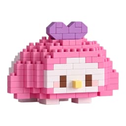 Sanrio Anime Building Blocks Kawaii Hello Kitty Kuromi MyMelody Cinnamoroll Diamond Building Blocks Doll Toy Kids Birthday Gift