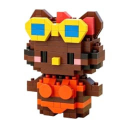 Sanrio Anime Building Blocks Kawaii Hello Kitty Kuromi MyMelody Cinnamoroll Diamond Building Blocks Doll Toy Kids Birthday Gift