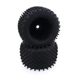 4PCS 17mm Hex 1/8 RC Monster Truck Wheel Tyre Hub Rim Rubber Tire FOR RC Car Redcat HPI Kyosho Hobao Hongnor Team Losi GM DHK