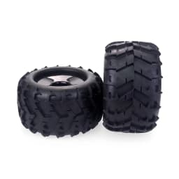 4PCS 17mm Hex 1/8 RC Monster Truck Wheel Tyre Hub Rim Rubber Tire FOR RC Car Redcat HPI Kyosho Hobao Hongnor Team Losi GM DHK