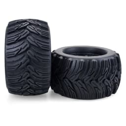 4PCS 17mm Hex 1/8 RC Monster Truck Wheel Tyre Hub Rim Rubber Tire FOR RC Car Redcat HPI Kyosho Hobao Hongnor Team Losi GM DHK