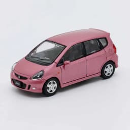 New 1/64 Diecast Car Model Honda Fit Cars Alloy Simulation Small-scale Car Model Miniature Toy Collection Decoration Gifts