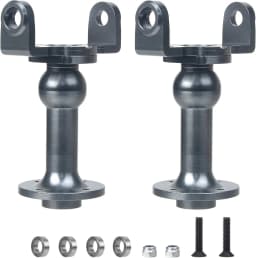 Aluminum Axle/Shaft Tube C-Hubs Kit for Tamiya Super ClodBuster Bullhead Upgrades Parts