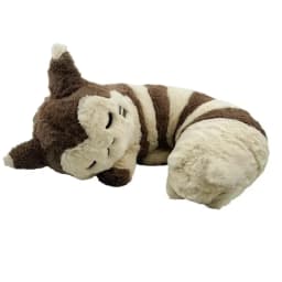 45cm Large Size Cute Furret Plush Toy Neck Pillow Soft Cushion Soft Stuffed Doll Sleeping Long Body Pillow Bedroom Decor Gifts