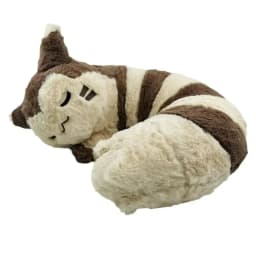 45cm Large Size Cute Furret Plush Toy Neck Pillow Soft Cushion Soft Stuffed Doll Sleeping Long Body Pillow Bedroom Decor Gifts