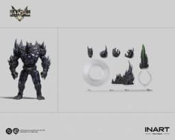In stock Latest INART Action-"Dark Night: Metal"-Destroyer-Breaking Light Action Figure