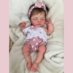 12 Inch Open Mouth Washable Full Silicone Reborn Doll Irys, Rooted Hair, 3D Vivid Skin, Realistic Newborn Bebe Reborn De Silicon