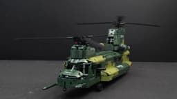 KAVOWORLD 1826PCS Chinook Tandem Rotor Transport Helicopter Building Blocks Model Toy Bricks Toys Ideal Gift for Military Fans