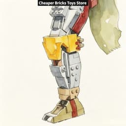 Cheaper Green Desert Gunslinger Anime Characters Building Blocks Gift Assembling Toy Model for Friends 1544PCS