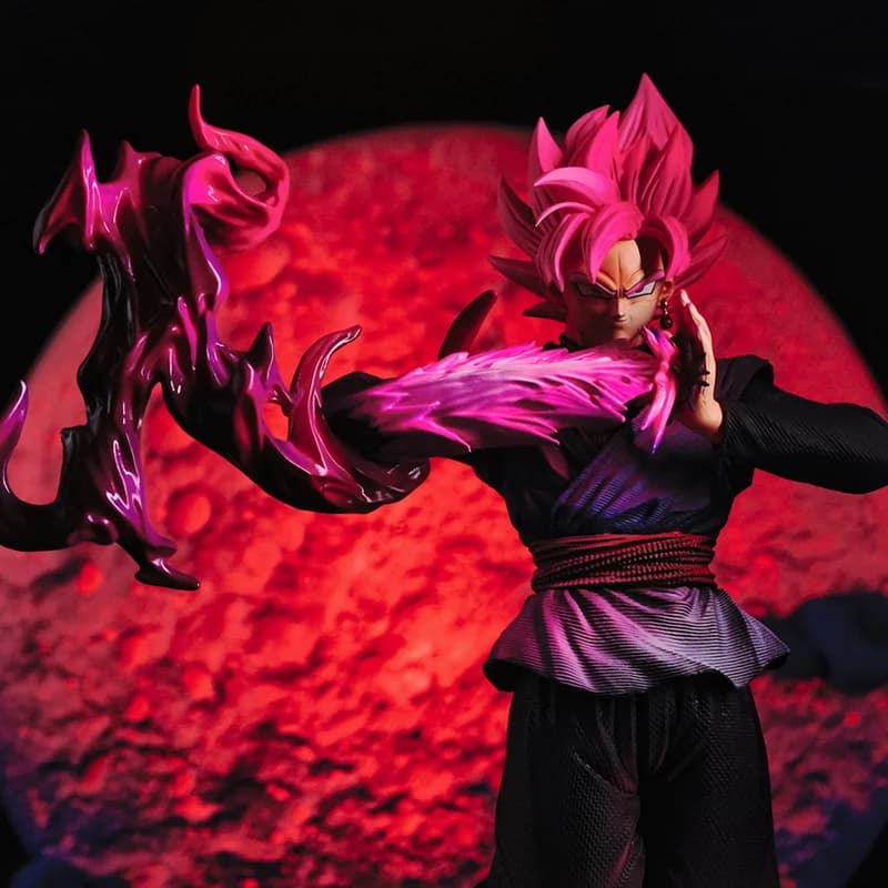 JT Statue Dragon Ball Z 38cm Goku Figure Zamasu JT Super Saiyan Action Figure Statue Collection Model Decorate Toys Xmas Gift