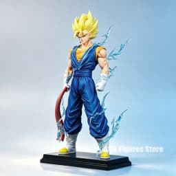 32cm/12.6in Anime Dragon Ball Z Figure Vegetto Action Figures Pvc Goku Vegeta Combine Statue Collection Model Toys Gifts