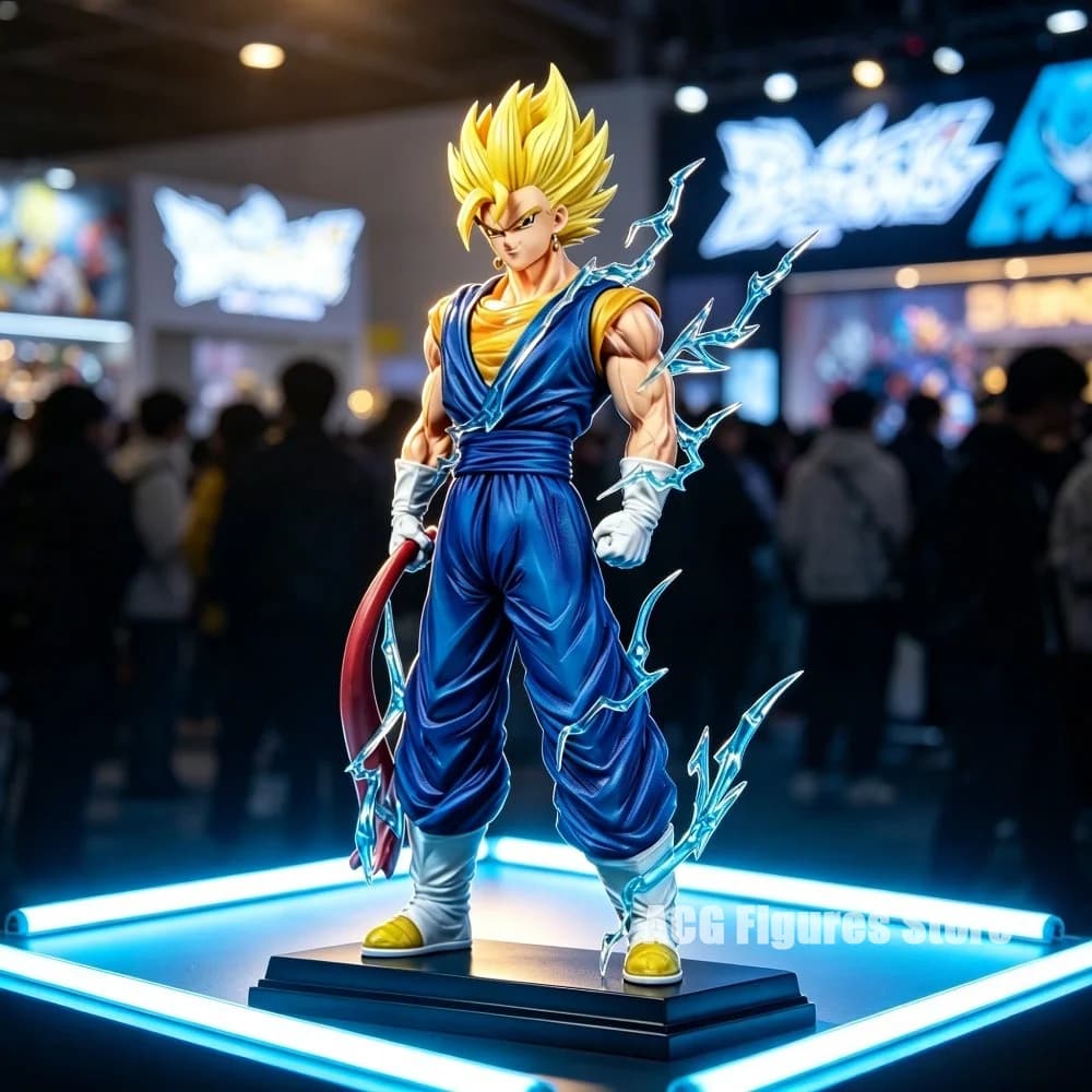 32cm/12.6in Anime Dragon Ball Z Figure Vegetto Action Figures Pvc Goku Vegeta Combine Statue Collection Model Toys Gifts