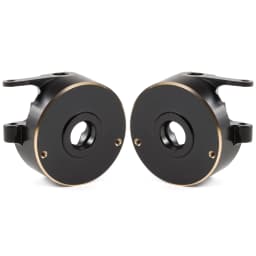 CNC Brass Steering Knuckle Weights for Vanquish F10 F10T D44 HD44 SCX10 II Rockjock F9 Straight Axle VS4-10 RC Crawler Parts