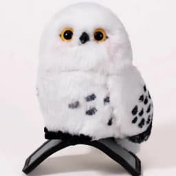 Luckymee Magic Plush Owl Toy Interactive Recording Head Turning Sound Making Soft Fluffy Stuffed Animal Home Decor Adult Gift