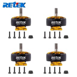 4pcs RETEK LN2207 4S-6S 1960KV 2300KV Brushless Motor For FPV Racing RC Drone Diy Parts