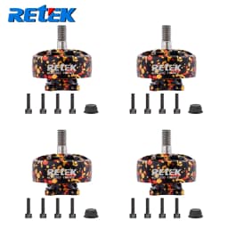 4pcs RETEK LN2207 4S-6S 1960KV 2300KV Brushless Motor For FPV Racing RC Drone Diy Parts