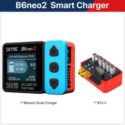 NEW SKYRC B6neo 2 Smart Charger Multi-Function Smart Charger DC 300W PD 80W LiPo/LiFe/Lilon/LiHV/NiMH/NiCd/Pb Battery Charger