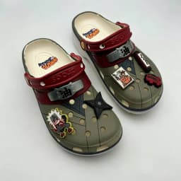 Naruto Cave Shoes Summer Slippers Outdoor Beach Shoes Adult Style Daily Travel Anime Style Breathable Non Slip Sandals