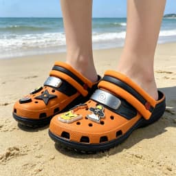 Naruto Cave Shoes Summer Slippers Outdoor Beach Shoes Adult Style Daily Travel Anime Style Breathable Non Slip Sandals