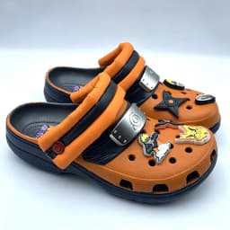 Naruto Cave Shoes Summer Slippers Outdoor Beach Shoes Adult Style Daily Travel Anime Style Breathable Non Slip Sandals